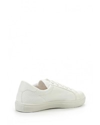 Женские белые кожаные кеды от Topshop