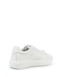 Женские белые кожаные кеды от Topshop