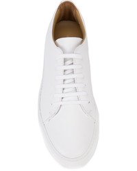 Мужские белые кожаные кеды от Common Projects