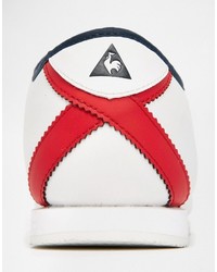 Мужские белые кожаные кеды от Le Coq Sportif