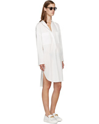 Женские белые кожаные кеды от Giuseppe Zanotti