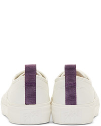 Мужские белые кожаные кеды от Eytys