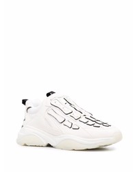 Мужские белые кожаные кроссовки от Amiri