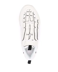 Мужские белые кожаные кроссовки от Amiri