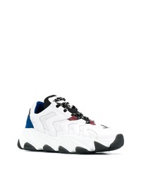 Мужские белые кожаные кроссовки от Ash