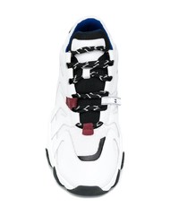 Мужские белые кожаные кроссовки от Ash