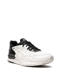 Мужские белые кожаные кроссовки от Asics