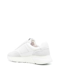 Мужские белые кожаные кроссовки от Axel Arigato