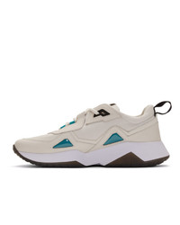 Мужские белые кожаные кроссовки от Hugo