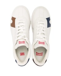 Мужские белые кожаные кроссовки от Camper