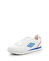 Мужские белые кожаные кроссовки от Umbro