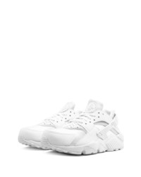 Мужские белые кожаные кроссовки от Nike
