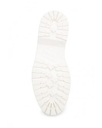 Женские белые кожаные лоферы от Bronx