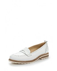 Женские белые кожаные лоферы от Pier One