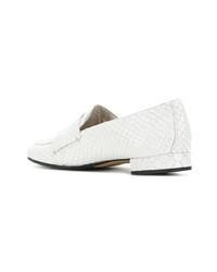 Женские белые кожаные лоферы от Atp Atelier