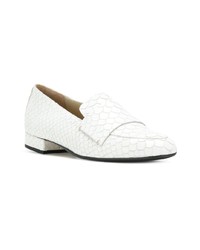 Женские белые кожаные лоферы от Atp Atelier