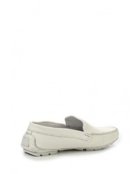 Мужские белые кожаные мокасины от Botticelli Limited