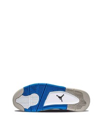 Мужские белые кожаные низкие кеды с принтом от Jordan