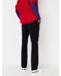 Мужские белые кожаные низкие кеды с принтом от Givenchy