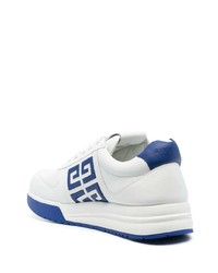 Мужские белые кожаные низкие кеды от Givenchy