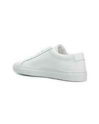 Женские белые кожаные низкие кеды от Common Projects