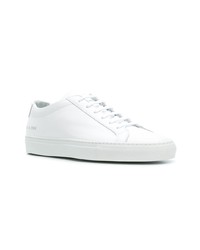 Мужские белые кожаные низкие кеды от Common Projects