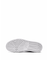 Мужские белые кожаные низкие кеды от Jordan