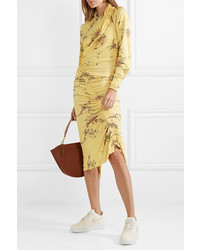 Женские белые кожаные низкие кеды от Nike