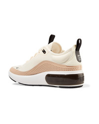 Женские белые кожаные низкие кеды от Nike