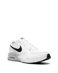Мужские белые кожаные низкие кеды от Nike