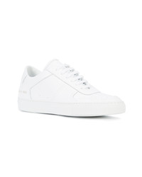 Мужские белые кожаные низкие кеды от Common Projects