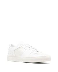 Мужские белые кожаные низкие кеды от Common Projects