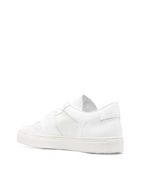 Мужские белые кожаные низкие кеды от Common Projects