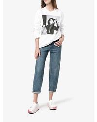 Женские белые кожаные низкие кеды от Marco De Vincenzo