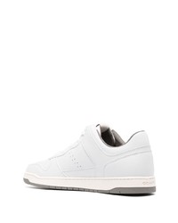 Мужские белые кожаные низкие кеды от Coach