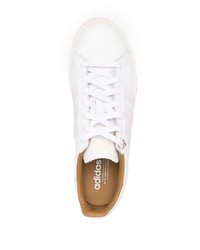 Мужские белые кожаные низкие кеды от adidas by 032c
