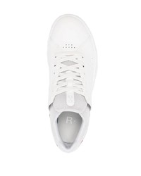 Мужские белые кожаные низкие кеды от ON Running