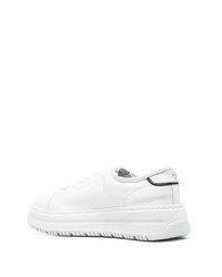 Мужские белые кожаные низкие кеды от Cult