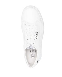 Мужские белые кожаные низкие кеды от Cult