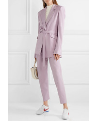 Женские белые кожаные низкие кеды от Nike