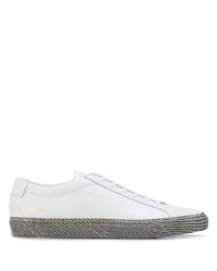 Мужские белые кожаные низкие кеды от Common Projects