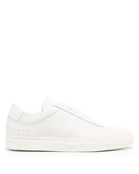 Мужские белые кожаные низкие кеды от Common Projects