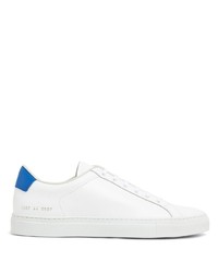 Мужские белые кожаные низкие кеды от Common Projects