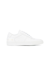 Мужские белые кожаные низкие кеды от Common Projects