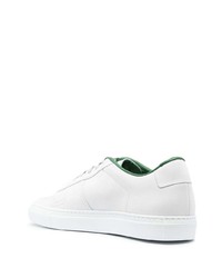 Мужские белые кожаные низкие кеды от Common Projects