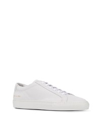 Мужские белые кожаные низкие кеды от Common Projects