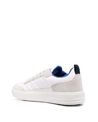 Мужские белые кожаные низкие кеды от Napapijri