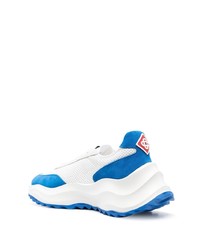 Мужские белые кожаные низкие кеды от Casablanca