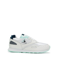 Мужские белые кожаные низкие кеды от Le Coq Sportif