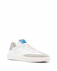 Мужские белые кожаные низкие кеды от Pantofola D'oro